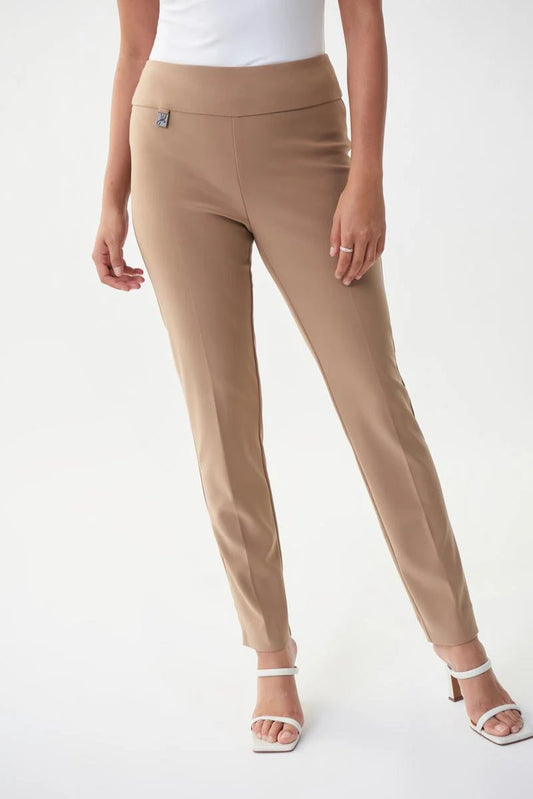 Womens Joseph Ribkoff High Waisted Dress Pant in Tigers Eye