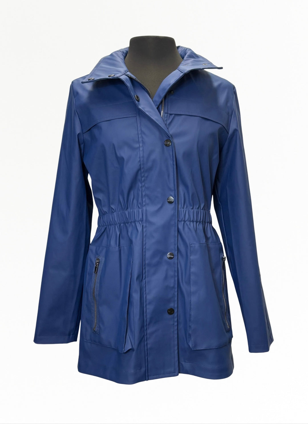 Womens Renuar Knit Raincoat in Oxford