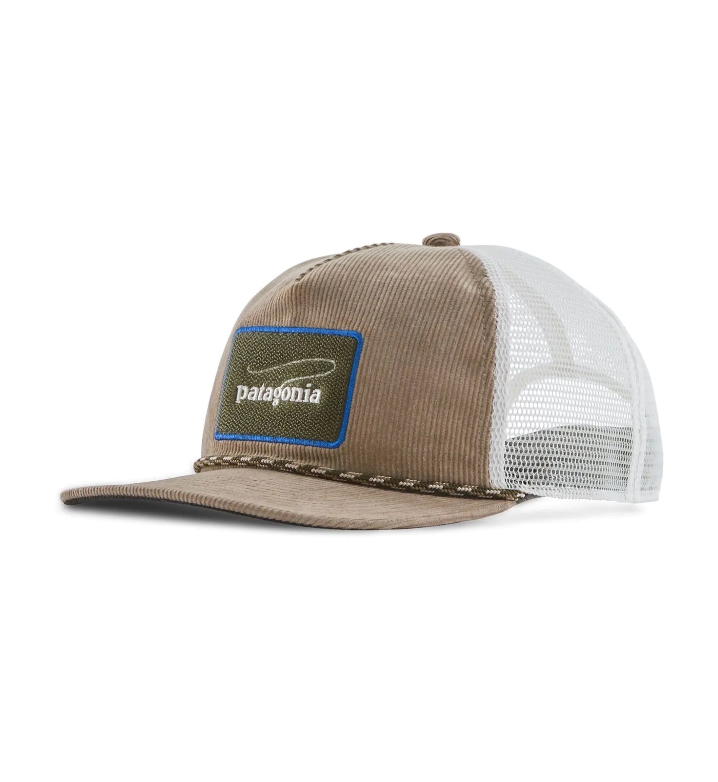 Patagonia Fly Catcher Hat in Casting Logo: Seabird Grey