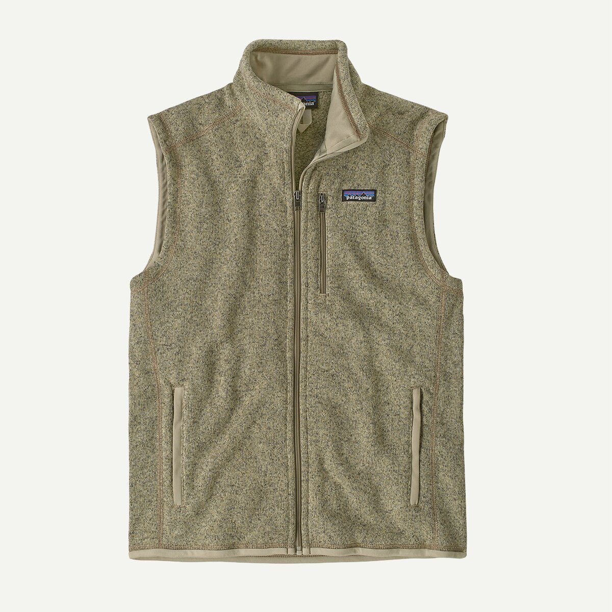 Patagonia Mens Better Sweater Vest in Weathered Stone