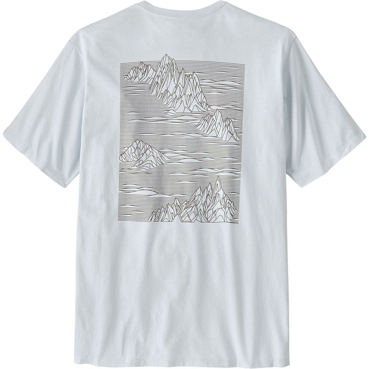 Patagonia Mens Strataspire Responsibili-Tee in White