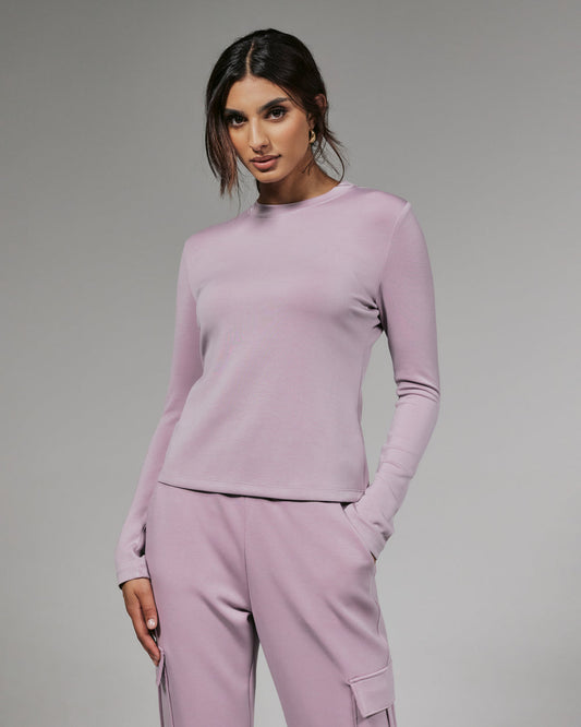 Womens 7 Diamonds Rev Long Sleeve Tee in Deauvalle