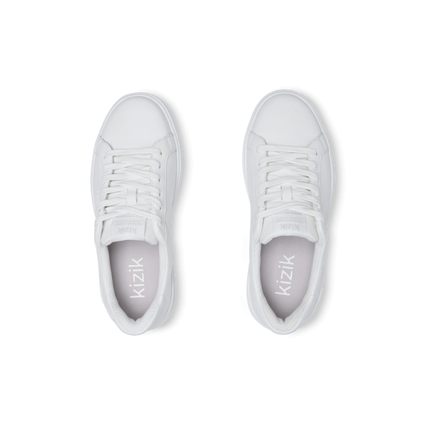 Kizik Vegas 2 Slip in Sneaker in Bright White