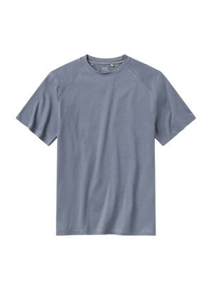 TASC Mens Carrollton Performance Crewneck SS Tee in Anchor