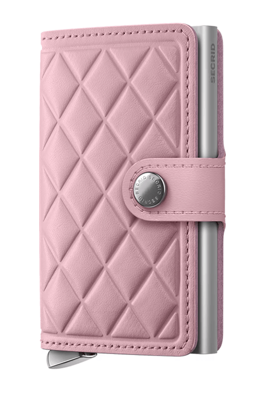 Secrid Premium Miniwallet in Emboss Diamond Rose
