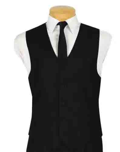 Giorgio Fiorelli 5-Button Vest in Black