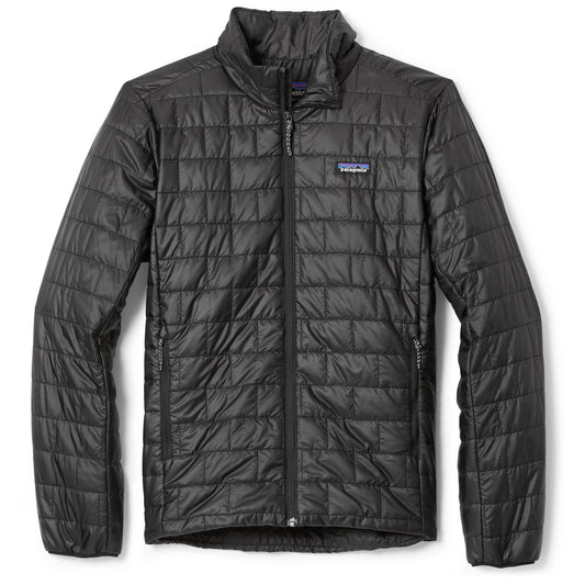 Womens Patagonia Nano Puff Jacket in Black