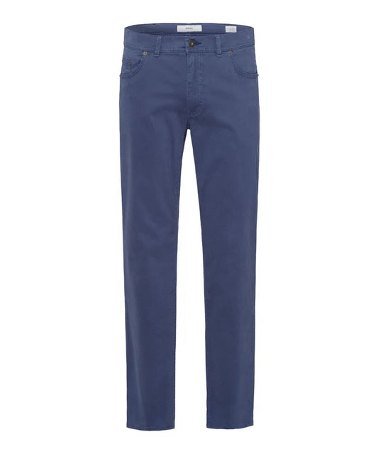 Brax Marathon 4-Seasons Pant in Blue- Cooper 5 Pocket Model