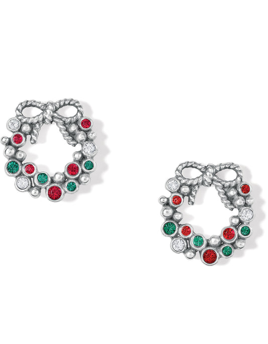 Womens Brighton Eternal Joy Wreath Mini Post Earring