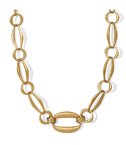 Womens Brighton Meridian Lumens Nexus Necklace in Gold