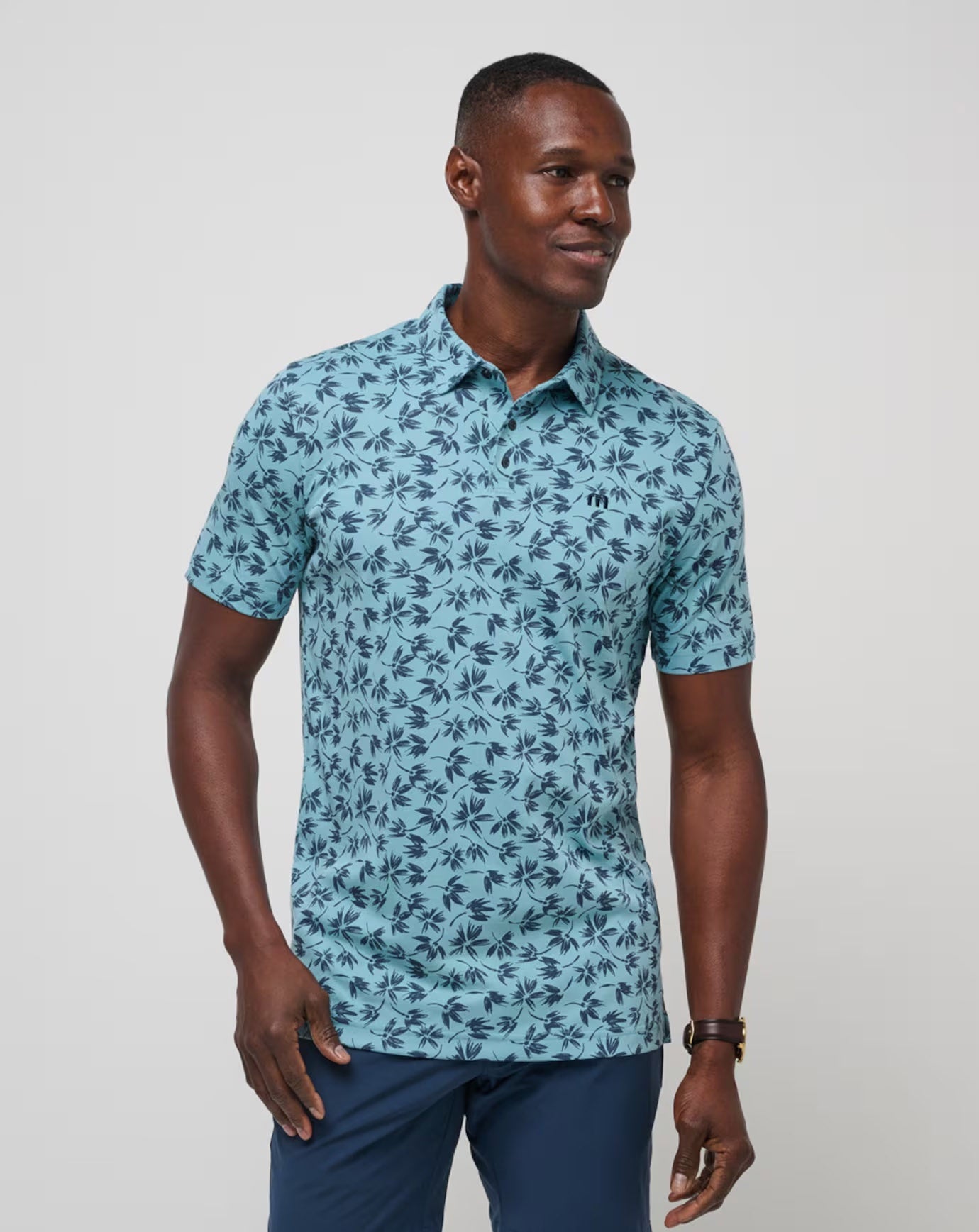 Travis Mathew Featherweight Jungle Polo in Cameo