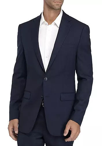 Calvin Klein Ultra Slim Fit Suit in Blue/Charcoal