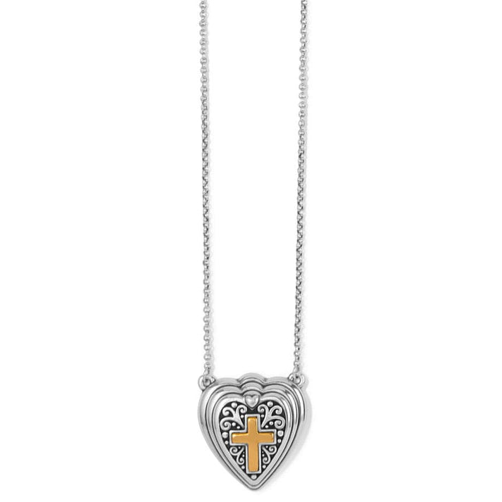 Womens Brighton Crossroads Heart Necklace