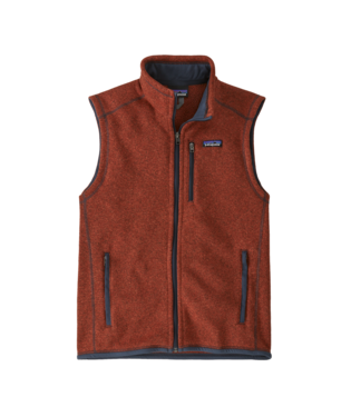 Patagonia Mens Better Sweater Vest in Burnished Red