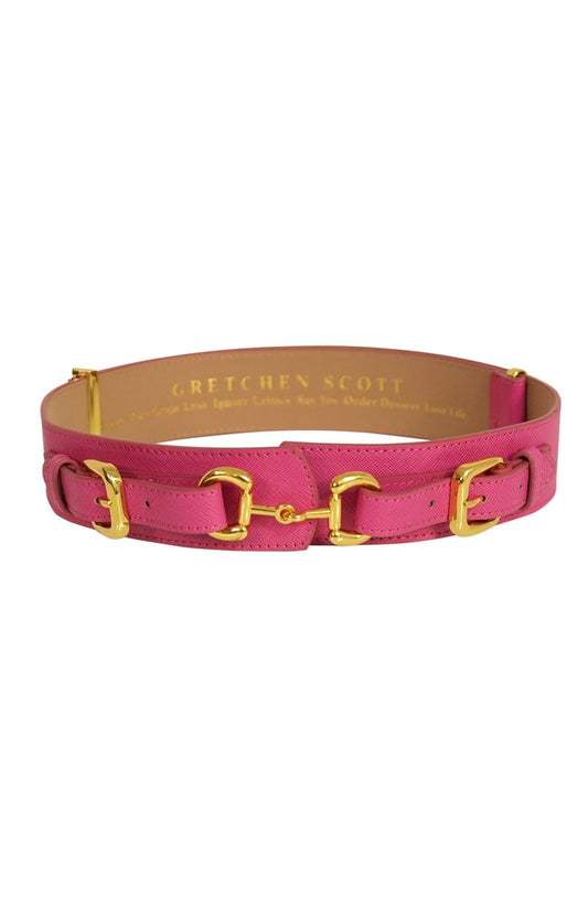 Womens Gretchen Scott Double Trouble Belt in Pink