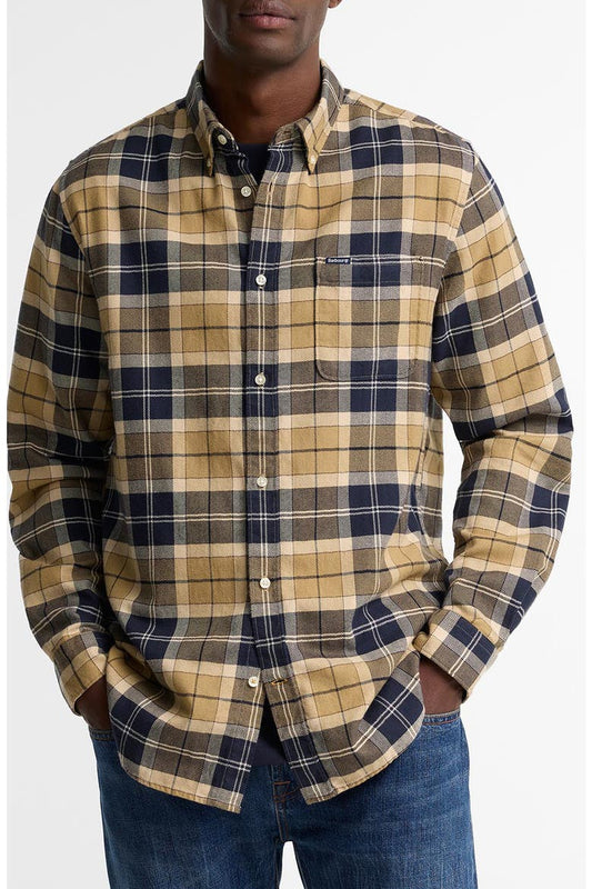 Barbour Kyeloch Tailored Fit Sportshirt in Birchwood Dress Tartan