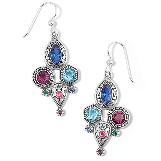 Womens Brighton Elora Gems Cubist French Wire Earrings