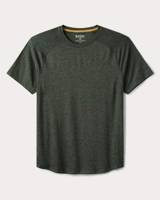 Rhone Mens Atmosphere Tee in Jungle Green