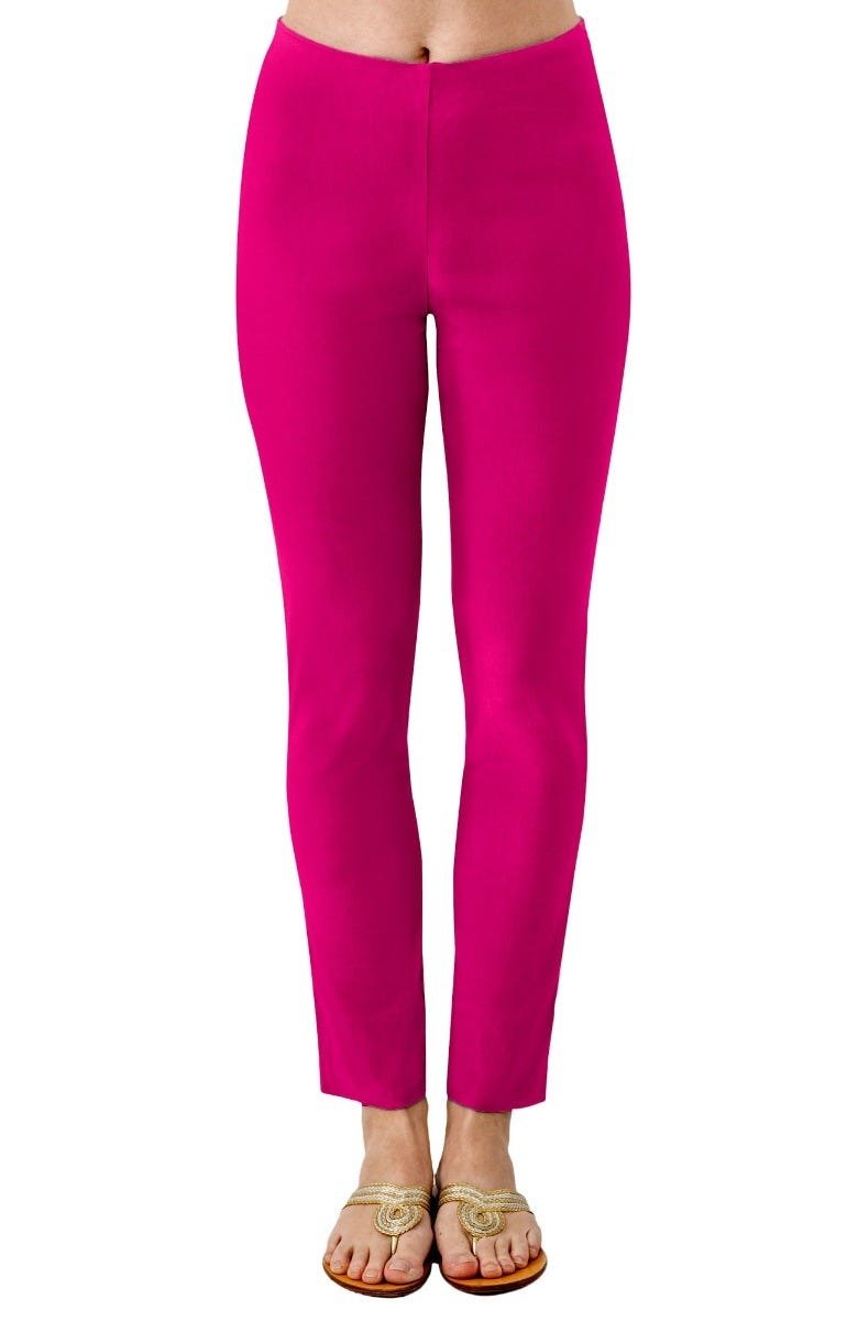 Womens Gretchen Scott Gripe Less Pull on Pant in Hot Pink
