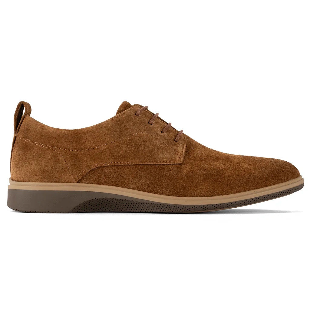 Amberjack The Original Italian Suede Dress Shoe in Grizzly