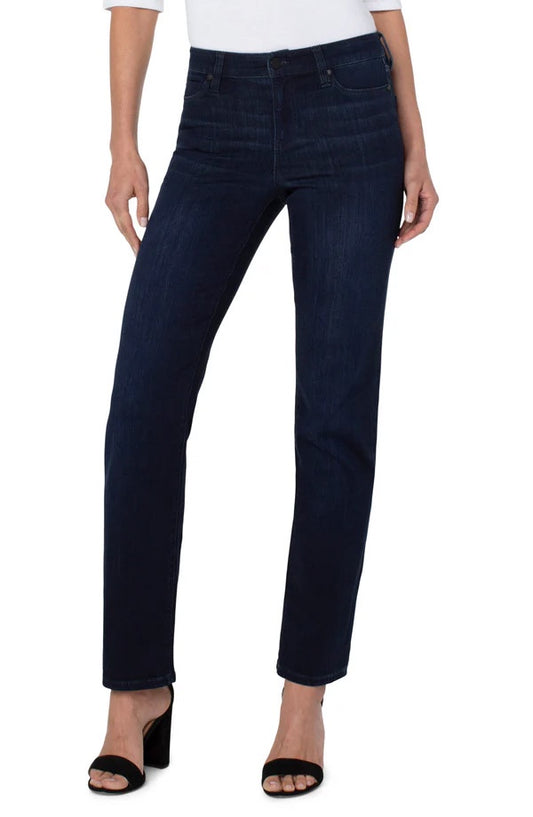 Womens Liverpool Kennedy Straight Eco Jean in Halifax