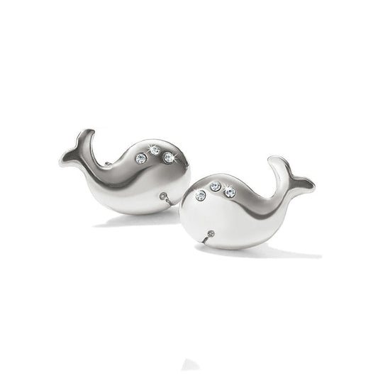 Womens Brighton Humphrey The Whale Mini Post Earrings