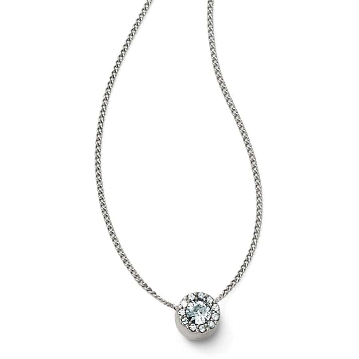 Womens Brighton Illumina Solitaire Necklace