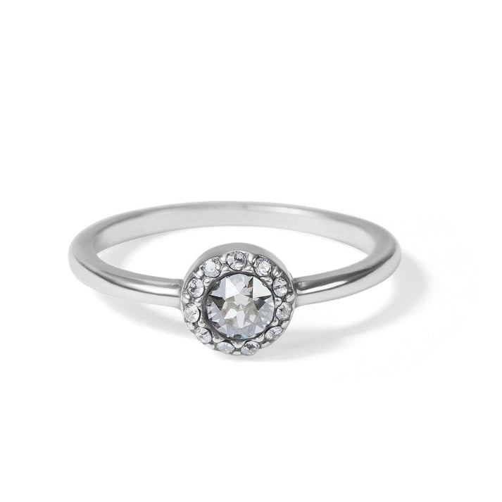 Womens Brighton Illumina Solitaire Ring Size 9