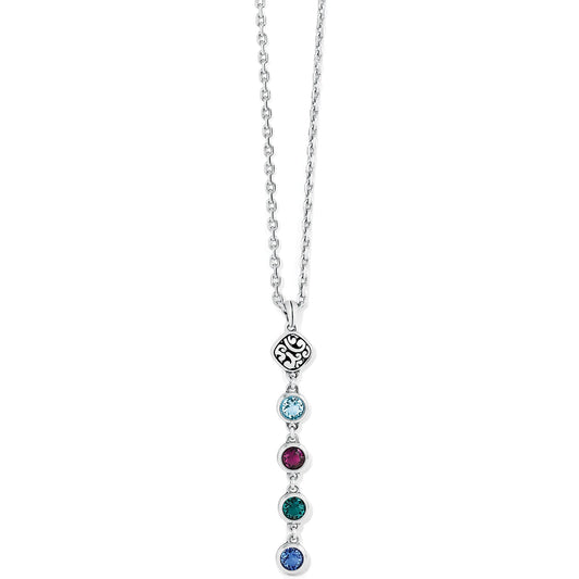 Womens Brighton Elora Gems Dots Y Necklace