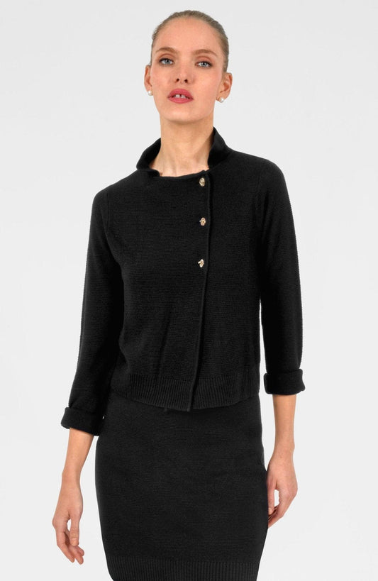 Gretchen Scott Lock it Up Sweater in Black