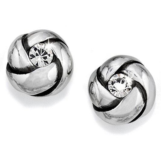 Womens Brighton Love Me Knot Mini Post Earrings