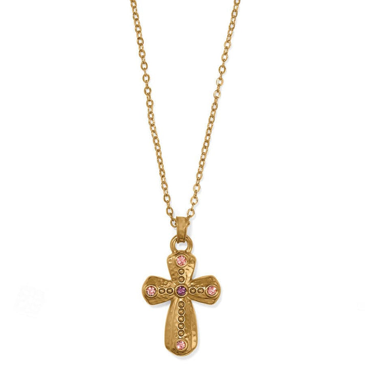 Womens Brighton Majestic Imperial Cross Reversible Necklace