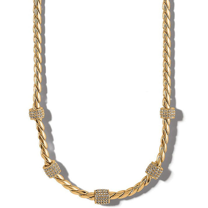 Womens Brighton Meridian Necklace in Gold