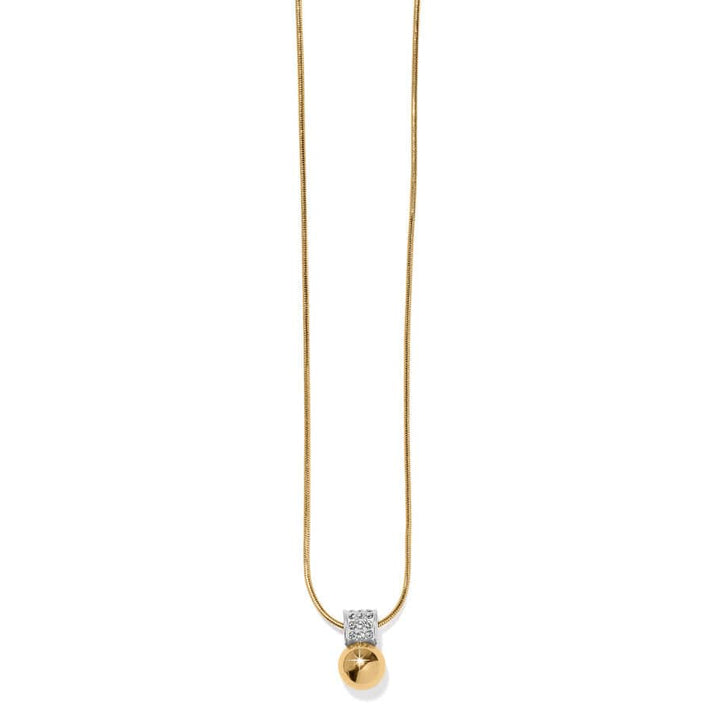 Womens Brighton Meridian Petite Necklace in Gold