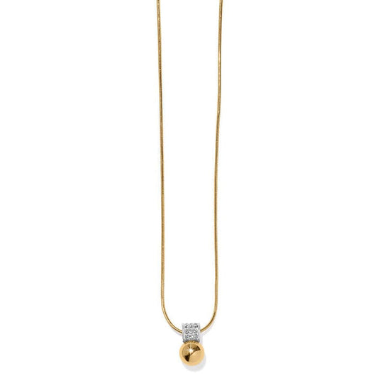 Womens Brighton Meridian Petite Necklace in Gold