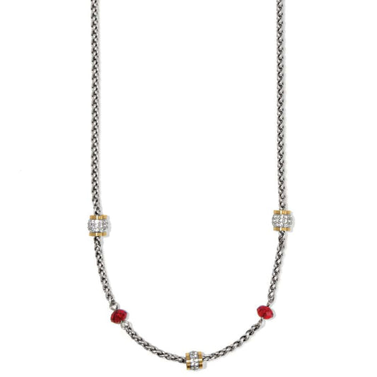 Womens Brighton Meridian Red Short Necklace