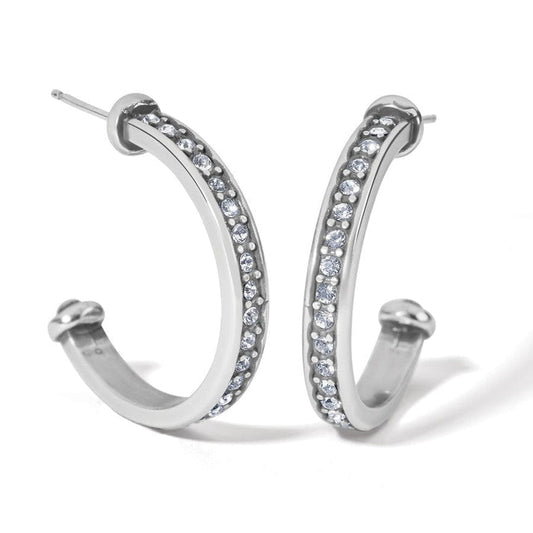 Womens Brighton Meridian Zenith Medium Hoop Earrings