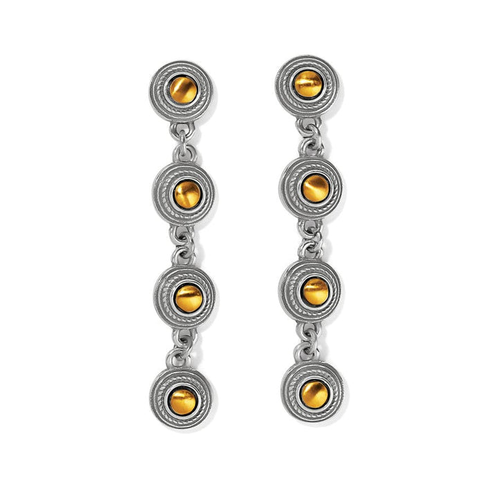 Womens Brighton Ferrara Monete Link Post Drop Earrings