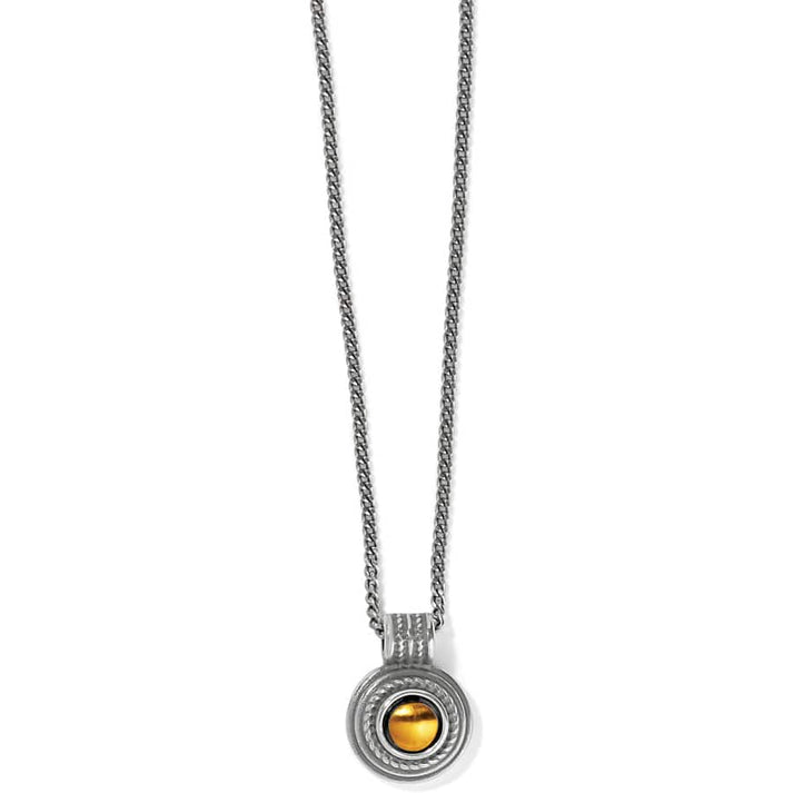 Womens Brighton Monete Petite Necklace Two Tone