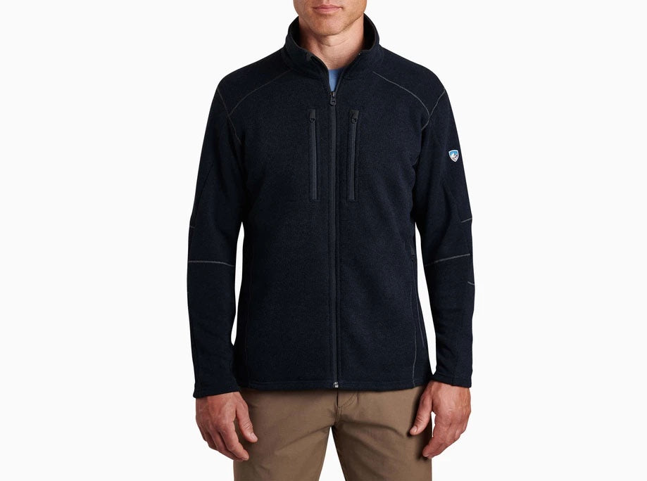 Kuhl Interceptr Full Zip Sweater in Mutiny Blue