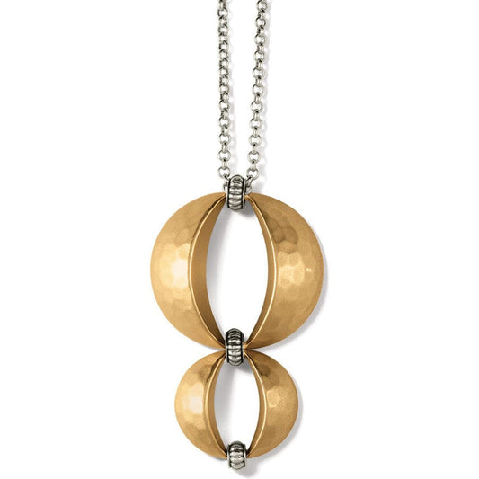 Womens Brighton Mystic Moon Necklace in Gold