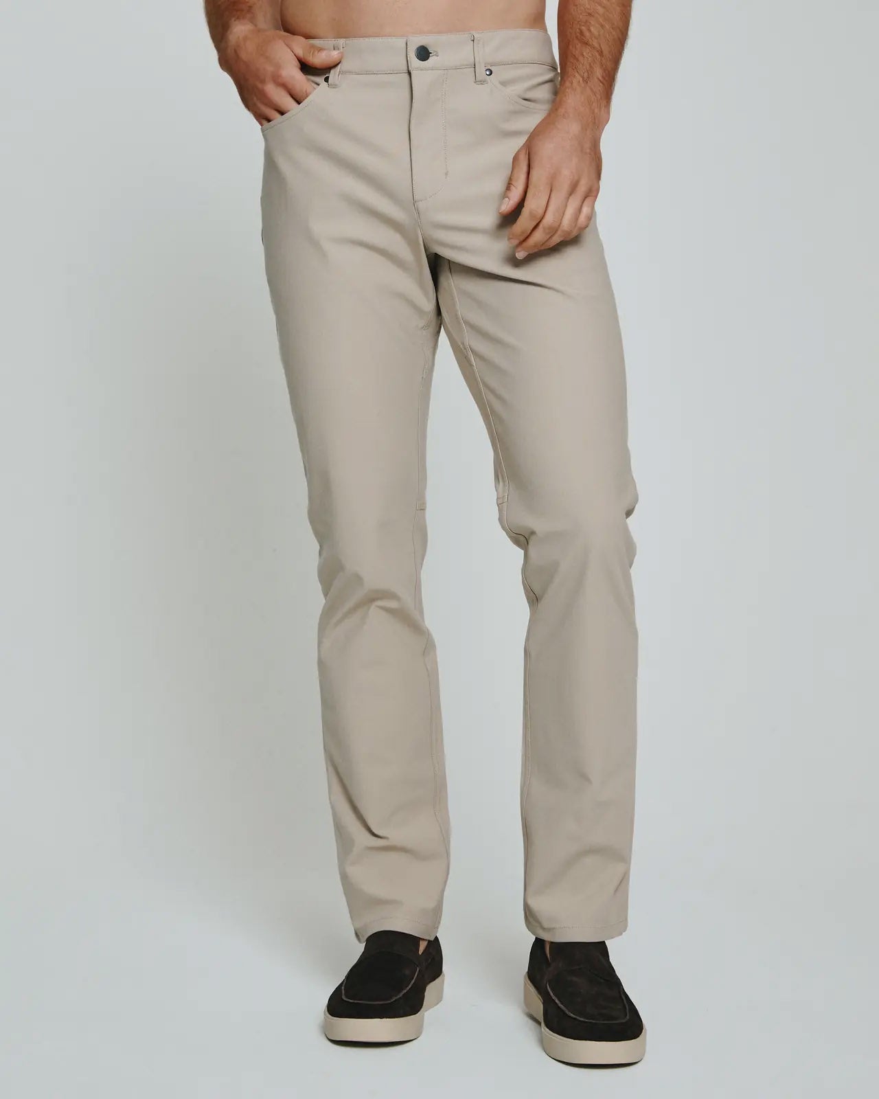 7 Diamonds Infinity 7-Pocket Pant in Oat