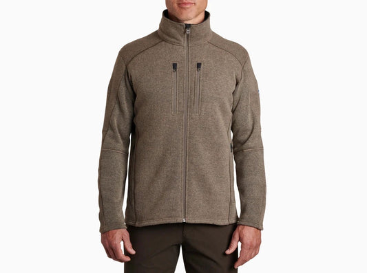 Kuhl Interceptr Full Zip Sweater in Oatmeal