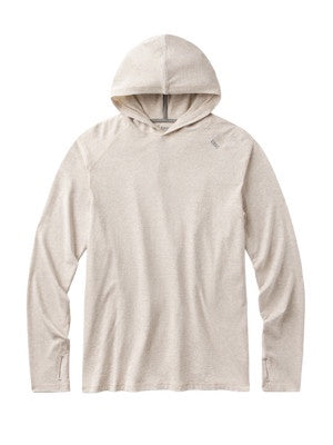 TASC Mens Carrollton Lightweight Hoodie in Oatmeal