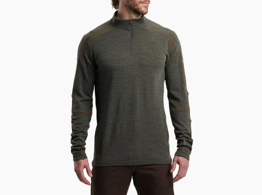 Kuhl Invigoratr Quarter Zip in Olive Copper