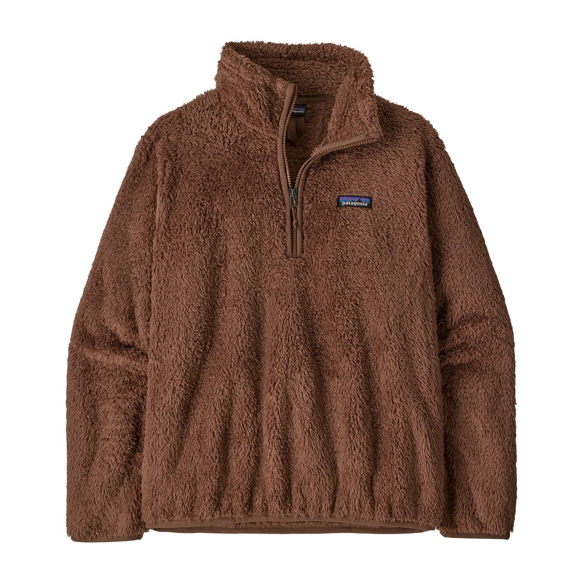 Womens Patagonia Los Gatos Quarter Zip in Berm Brown