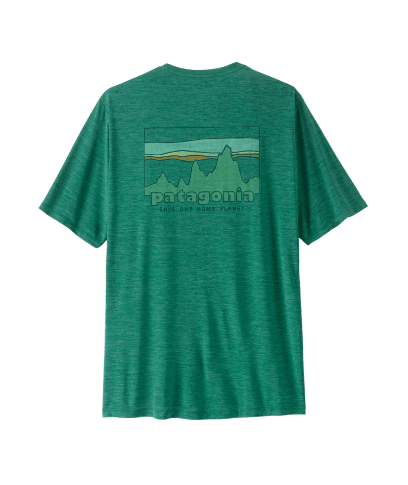 Patagonia Mens Cap Cool Daily Shirt in 73 Skyline:Gem Green