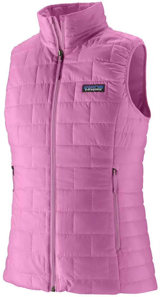 Womens Patagonia Nano Puff Vest in Brisk Purple