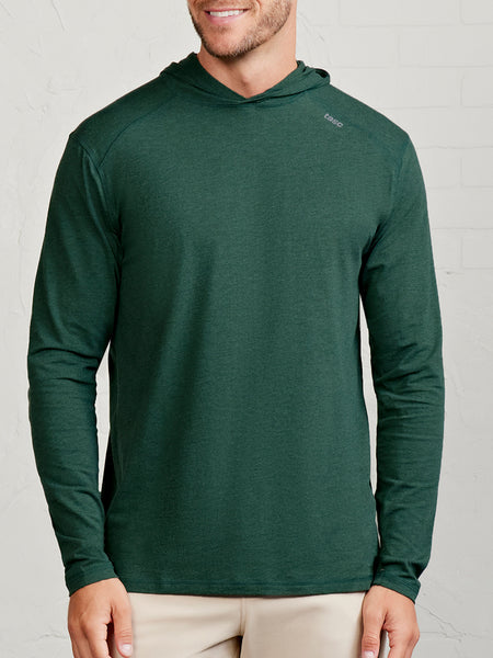 TASC Mens Carrollton Lightweight Hoodie in Spruce