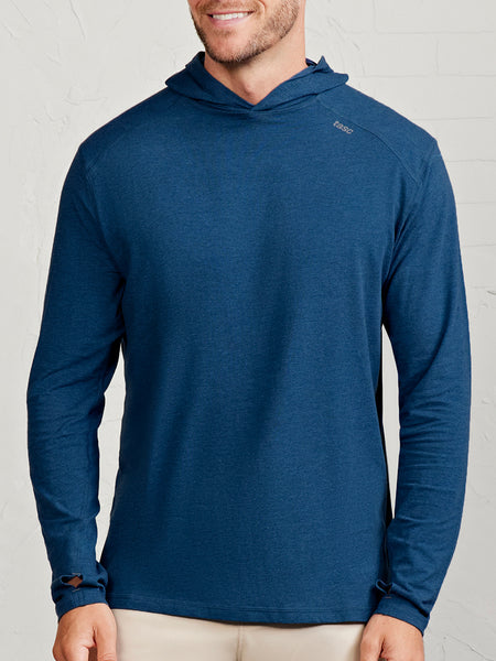 TASC Mens Carrollton Lightweight Hoodie in Cavern